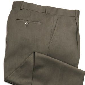 Knightsbridge Comfort 100s Wool Men Pant Khaki 34